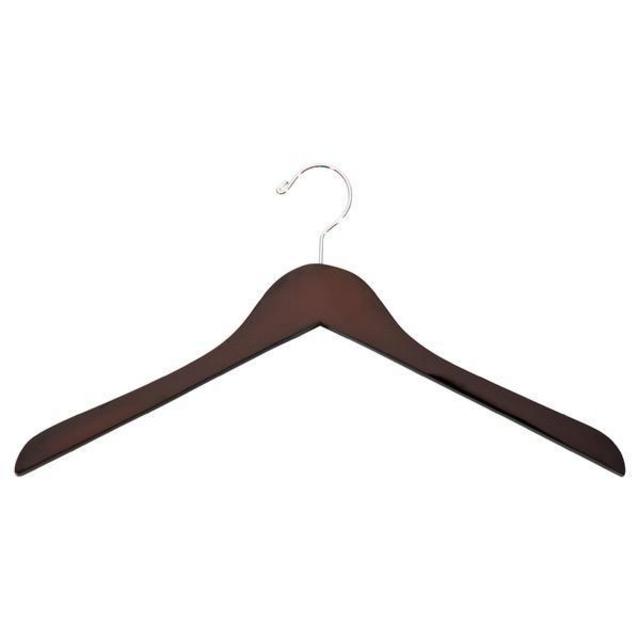 Wooden Shirt Hanger Walnut Pkg/6