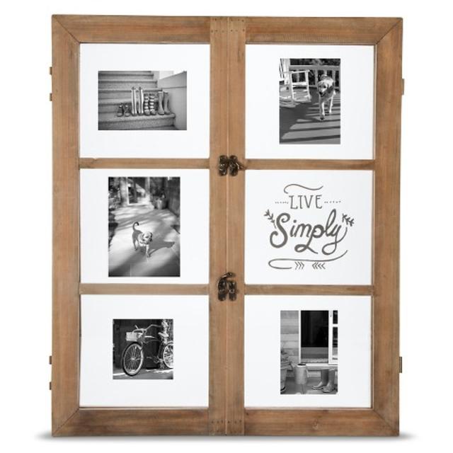 “Live Simply” Window-Style Wood Picture Frame - Threshold™ product details page