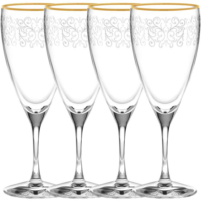 Noritake Gold Iced Beverage, 15 oz, Set of 4