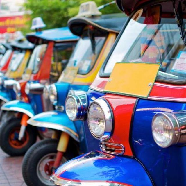 Tuk Tuk Rides (Thai Taxi) and Scooters