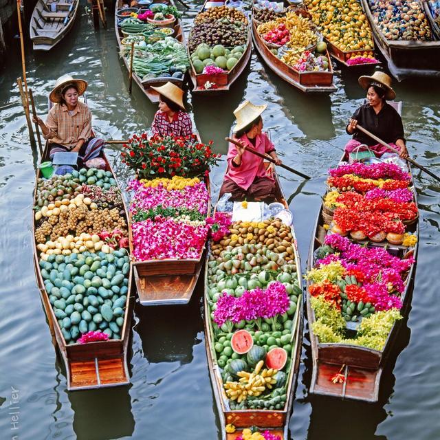 Floating Market and River Tour