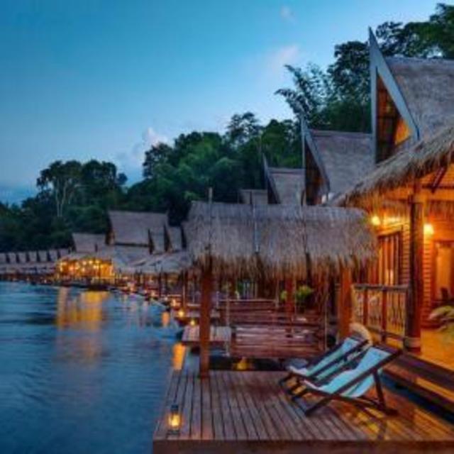 Floating Hotel on the River Kwai