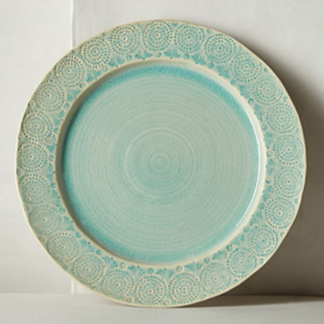 Anthropologie Old Havana Dinner Plate