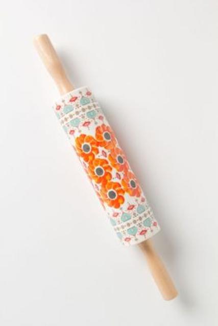 Poppy Ring Rolling Pin