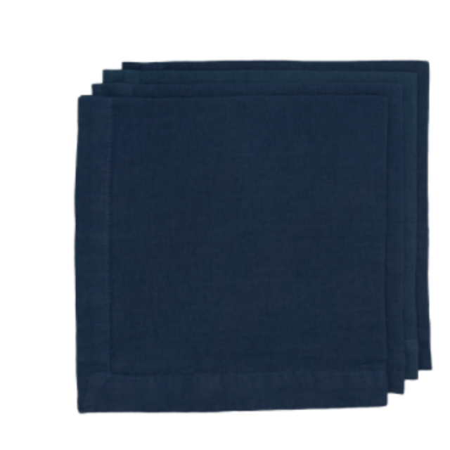 HG Surf Hand-Dyed Linen Napkin, 22"
