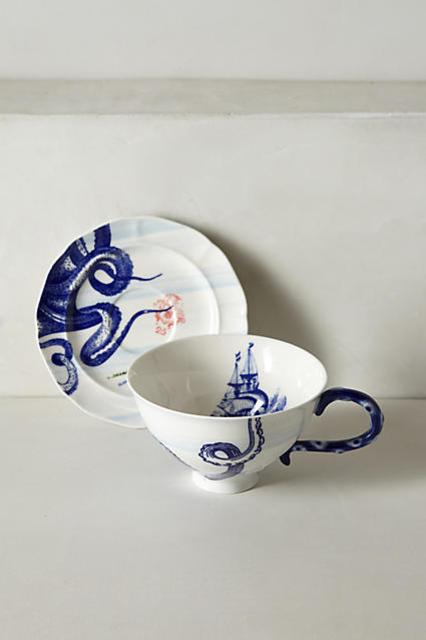 From The Deep Cup & Saucer