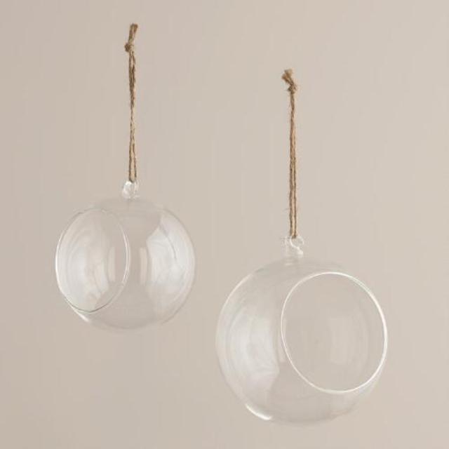 Round Hanging Bud Vase Terrarium