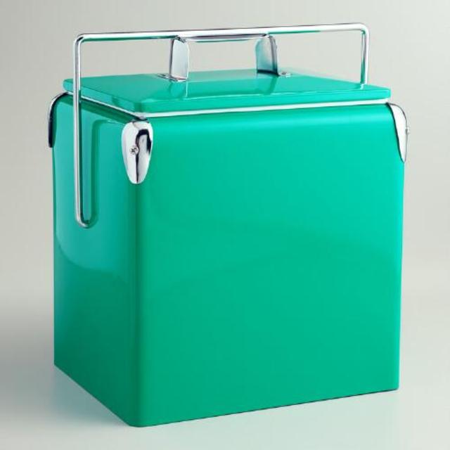 Aqua Retro Drink Cooler