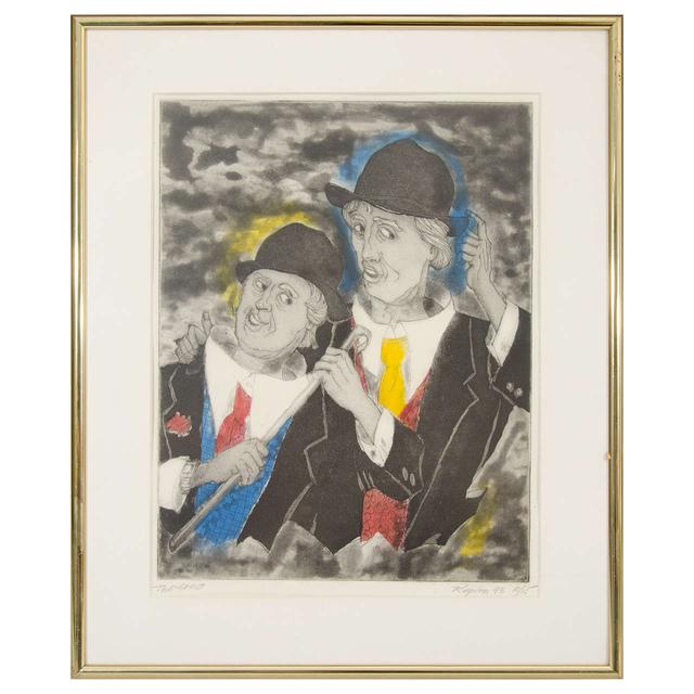 A Kaplan Original Print "Twosome"