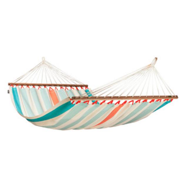 COLADA Weatherproof Double Spreader Hammock                        by                    LA SIESTA