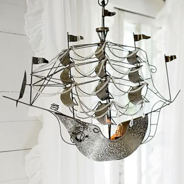 Junk Gypsys Dreamer Ship Chandelier
