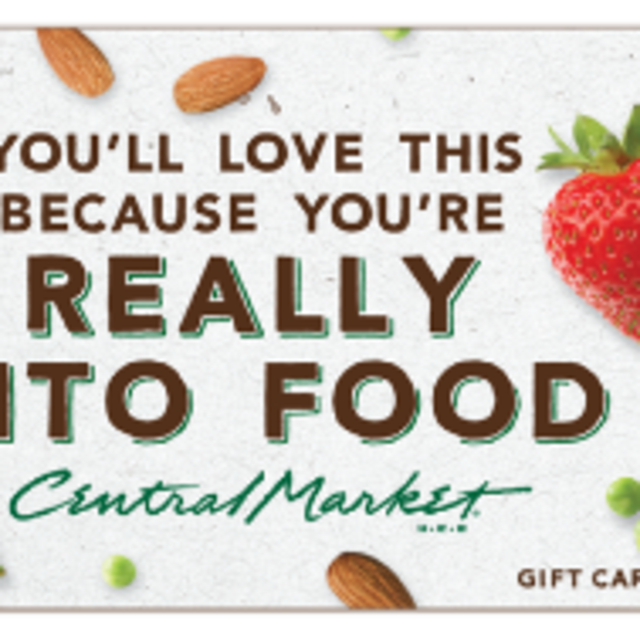 Central Market Gift Cards for Cooking Classes
