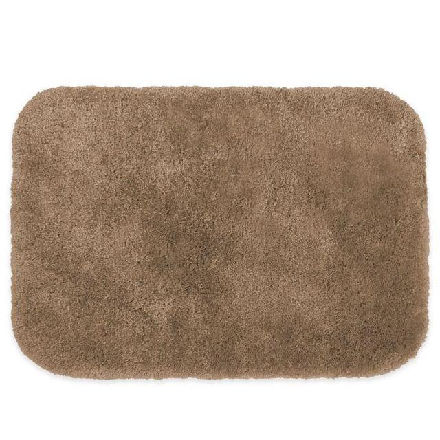 Wamsutta® Duet 17-Inch x 24-Inch Bath Rug in Latte