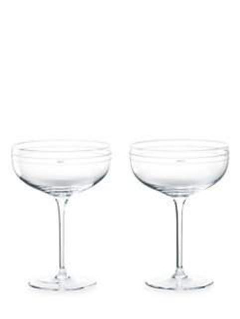 darling point crystal champagne glasses