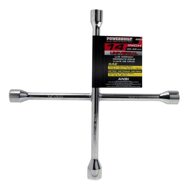 Powerbuilt 940558 14" Universal Lug Wrench
