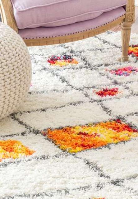 Moroccan Plus Expo Shag XS01   6'7" X 9'