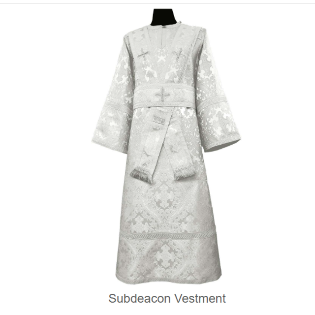 Group Gift - Set of Subdeacon Vestments
