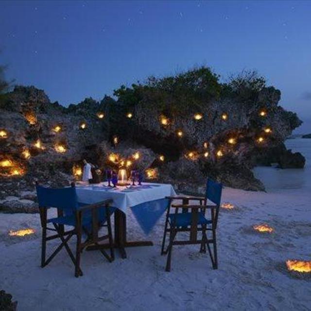 Dinner in Zanzibar