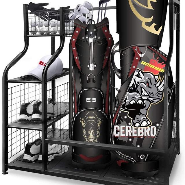 Mythinglogic Golf Storage Garage Organizer