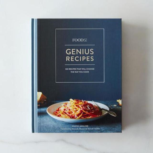 Genius Recipes Cookbook, Signed Copy