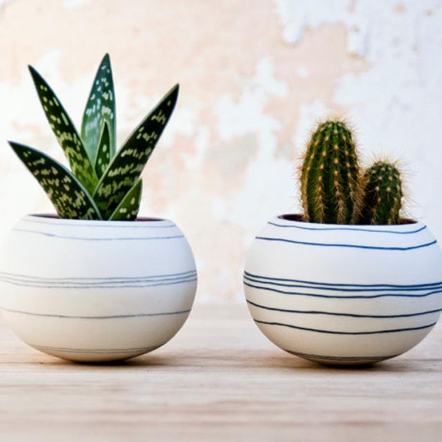 Colorful Porcelain Planter
