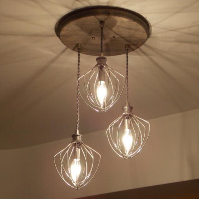 Industrial Chandelier - Whisk Chandelier