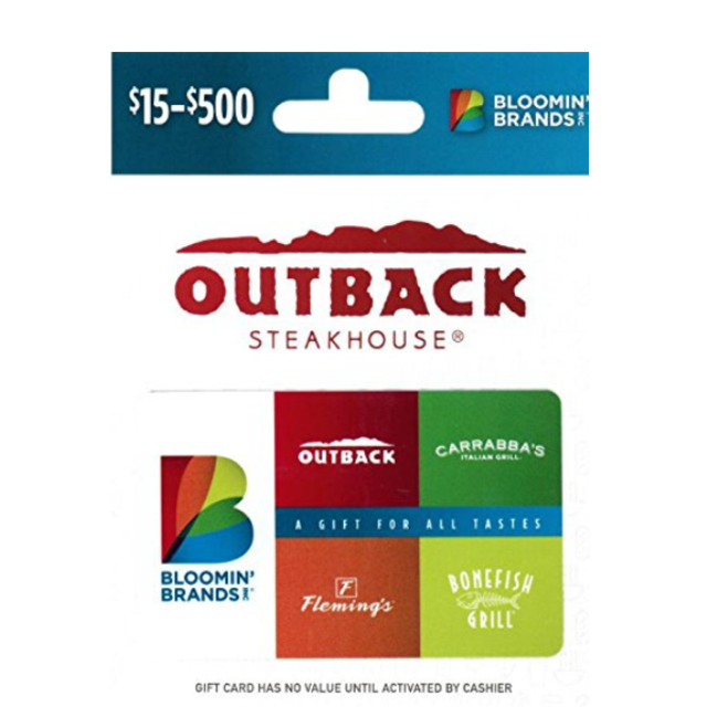 Bloomin' Brands Gift Card
