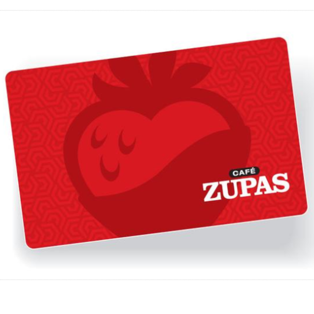 Cafe Zupas - Gift Card