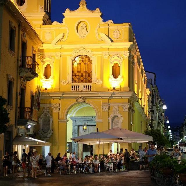 Dinner in Sorrento, Italy