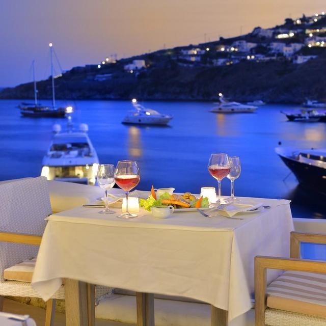 Dinner in Mykonos