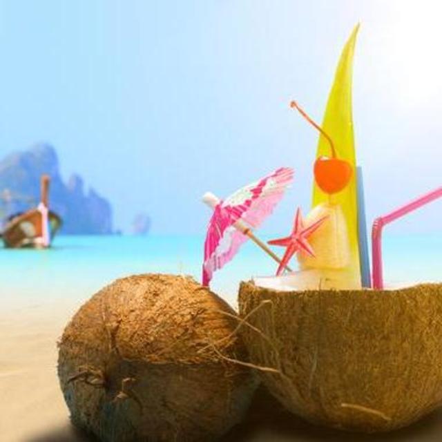 Cocktails on the beaches of Koh Samui