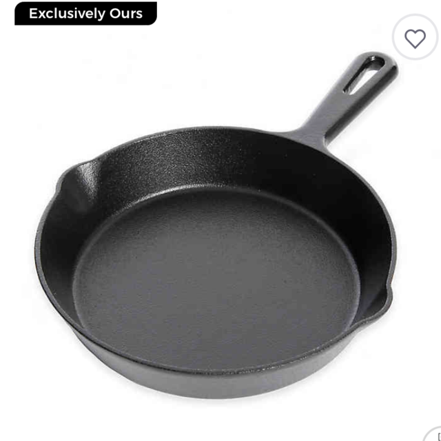 Artisanal Kitchen Supply® 8-Inch Pre-Seasoned Cast Iron Skillet