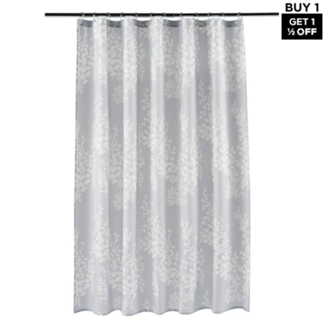 Saturday Knight, Ltd. Resting Garden Leaf Shower Curtain