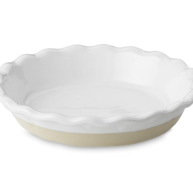 Emile Henry Artisan Pie Dish, 9", Nougat