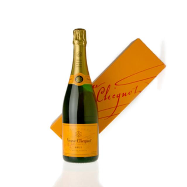 Bottle of Veuve