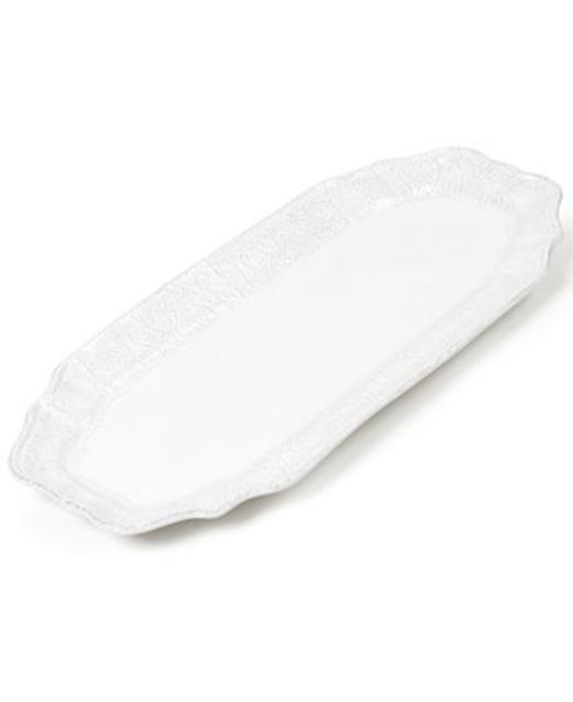 Maison Versailles Blanc Rectangular Platter