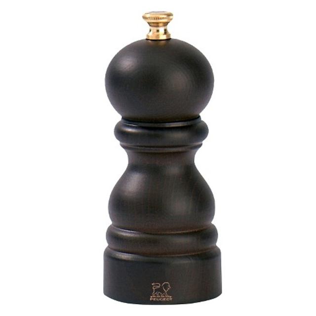 Peugeot Paris Classic 5" Beech Wood Salt Mill - Chocolate