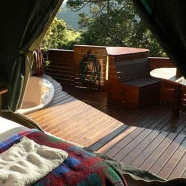 Honeymoon suite at treehouse resort