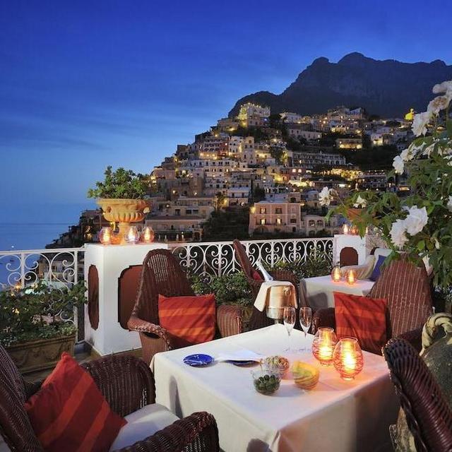 Candlelight Dinner in Positano, Italy