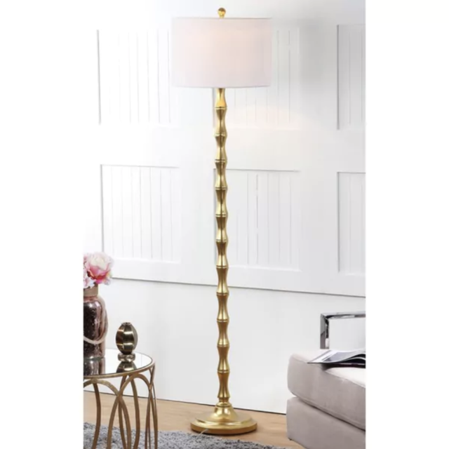 Safavieh Aurelia Antiqued Gold Floor Lamp