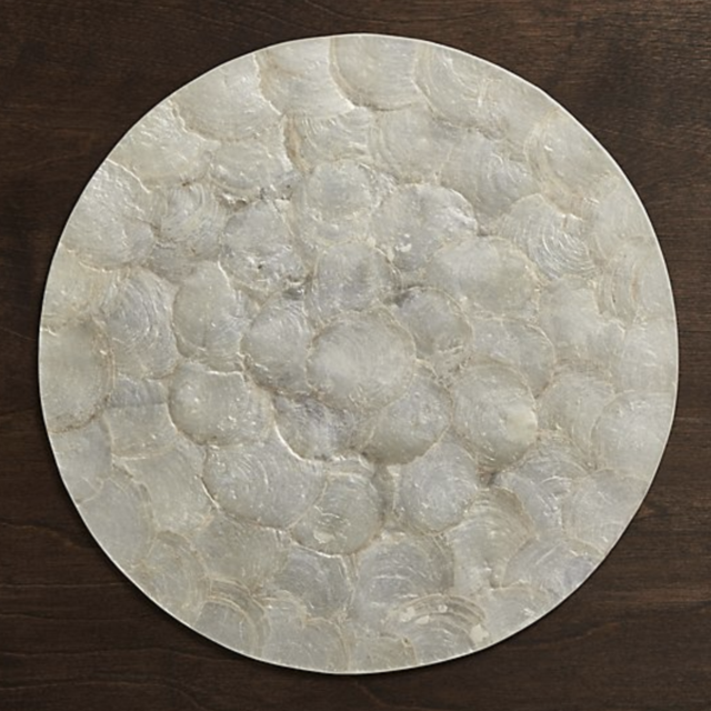 Crate & Barrel Capiz Placemat