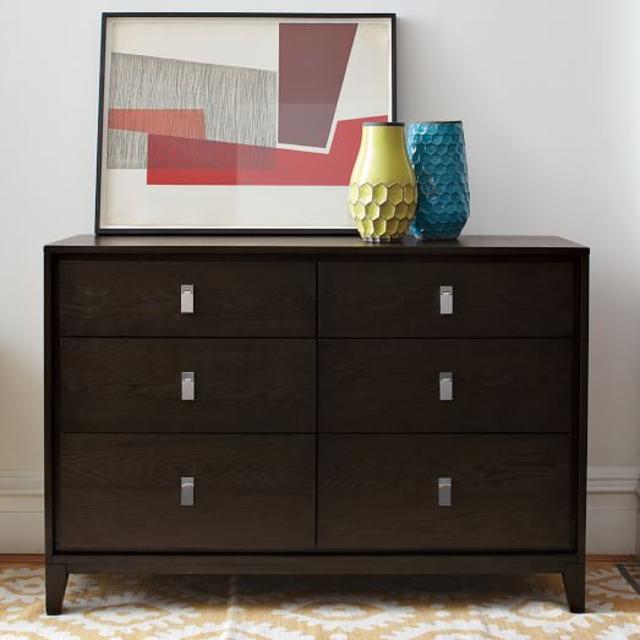 Niche 6-Drawer Dresser - Chocolate