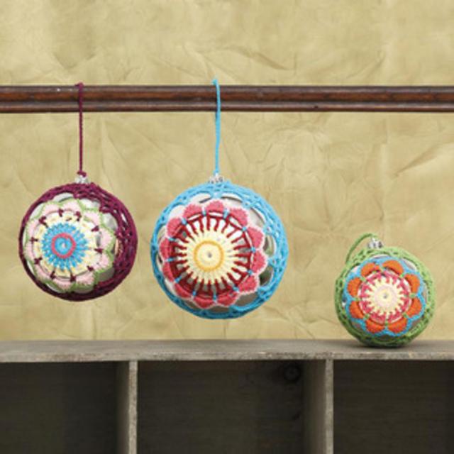 Hand Spun Ornaments
