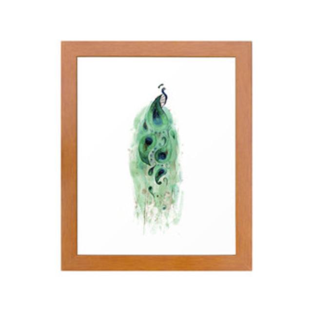 The Peacock's Tail Art Print