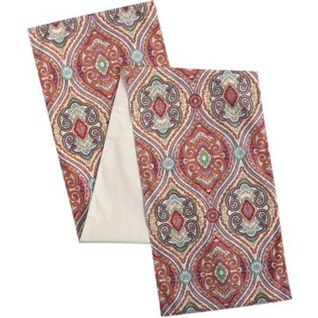 Boho Paisley Table Runner