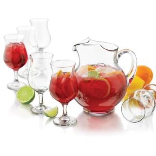 Libbey San Vicente Sangria 7-Piece Pitcher Set in Clear