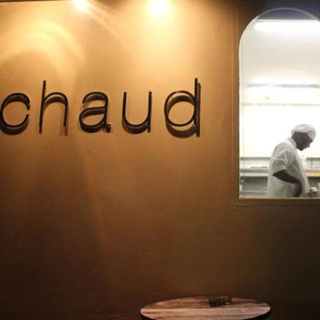 Dinner at Chaud (Trinidad)