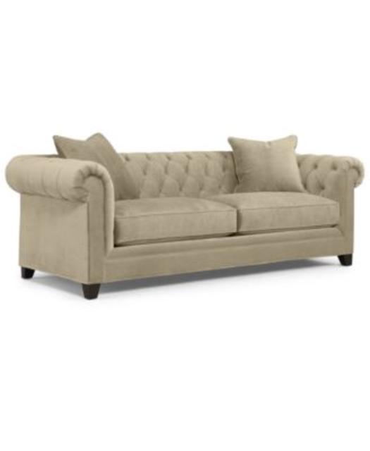 Martha Stewart Collection Fabric Sofa, Saybridge: Custom Colors 92"W x 40"D x 31"H