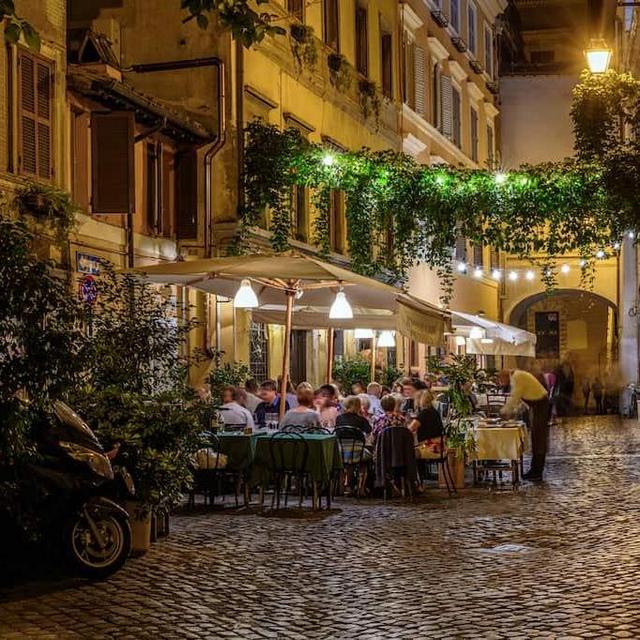 Dinner in Rome