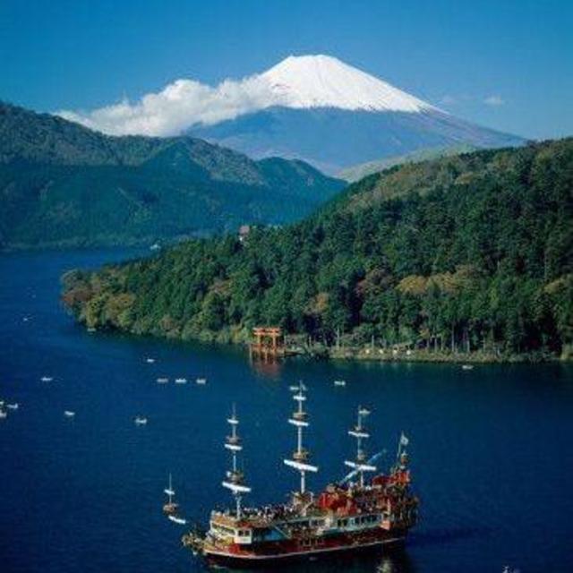 Lake Kawaguchi boat ride for two